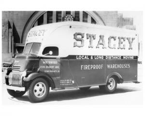 1941 Chevrolet Moving Truck w CHS Kelly Body Press Photo 0238 - Stacey Movers