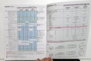 1999 Honda Avancier Japan Dealer Japanese Text Sales Brochure Features Specs