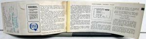 1965 Ford Fairlane Owners Manual Care & Op Instructions Warranty Maintenance