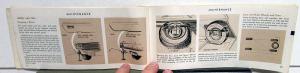 1965 Ford Fairlane Owners Manual Care & Op Instructions Warranty Maintenance