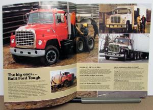 1980 Ford Truck Dealer Sales Brochure L Line 800 Thru 9000 Series HD