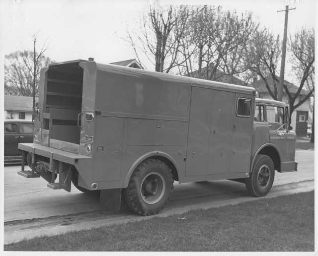 1967 Ford C700 Truck with Pierce Body Press Photo 0207 - WI MI Power Co