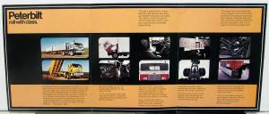1974 Peterbilt Truck Dealer Sales Brochure Folder Semi Tractors Models 200 300