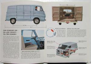 1962 Ford Econoline Van Truck Model Sale Folder & Specification Original REVISED