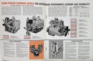 1963 Ford Diesel Single Axle Series F N H 950 1000 1100 Truck Sale Brochure Orig