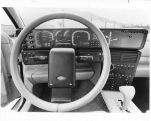 1982 Ford Probe III Concept Car Interior Press Photo 0073
