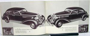 1936 Chrysler De Luxe Airstream Eight Dealer Prestige Sales Brochure Original