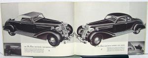 1936 Chrysler De Luxe Airstream Eight Dealer Prestige Sales Brochure Original