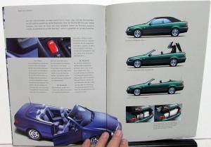 1998 Mercedes-Benz CLK Cabriolets Foreign Dealer German Text Sales Brochure