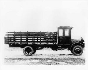 1925 Brockway Model K2 1/2 to 3 Ton Truck Press Photo 0012 - Hamilton Carting Co