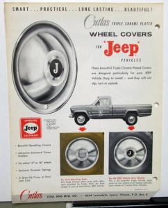 Early 1960s Jeep Aftermarket Accessories Sheets Universal Gladiator Wagoneer