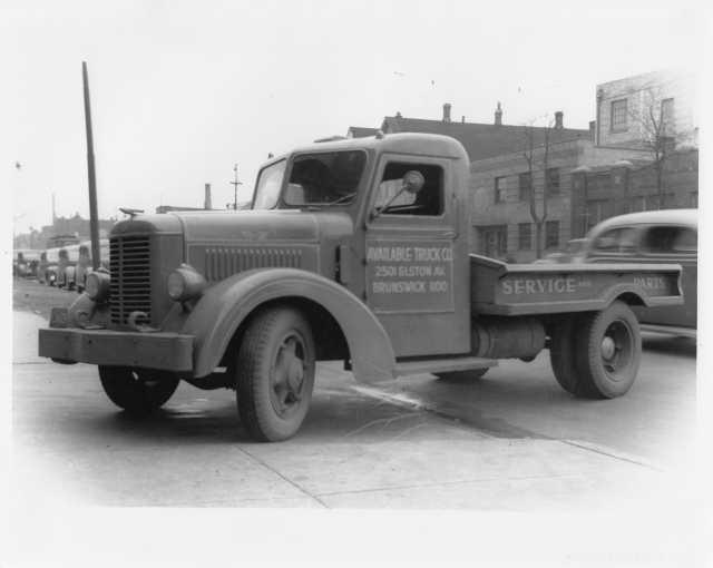 1948 Available Parts & Service Truck Press Photo 0002