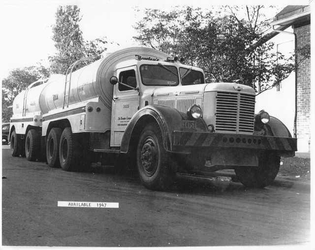 1947 Available Tandem Tanker Truck Press Photo 0004