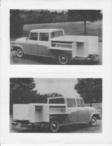 1960-1963 International Harvester Travlette Pickup with Utility Bed Press Photo