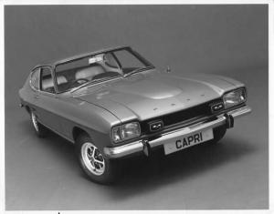 1971 Mercury Capri 3000E Press Photo and Release 0108 - Right Hand Drive