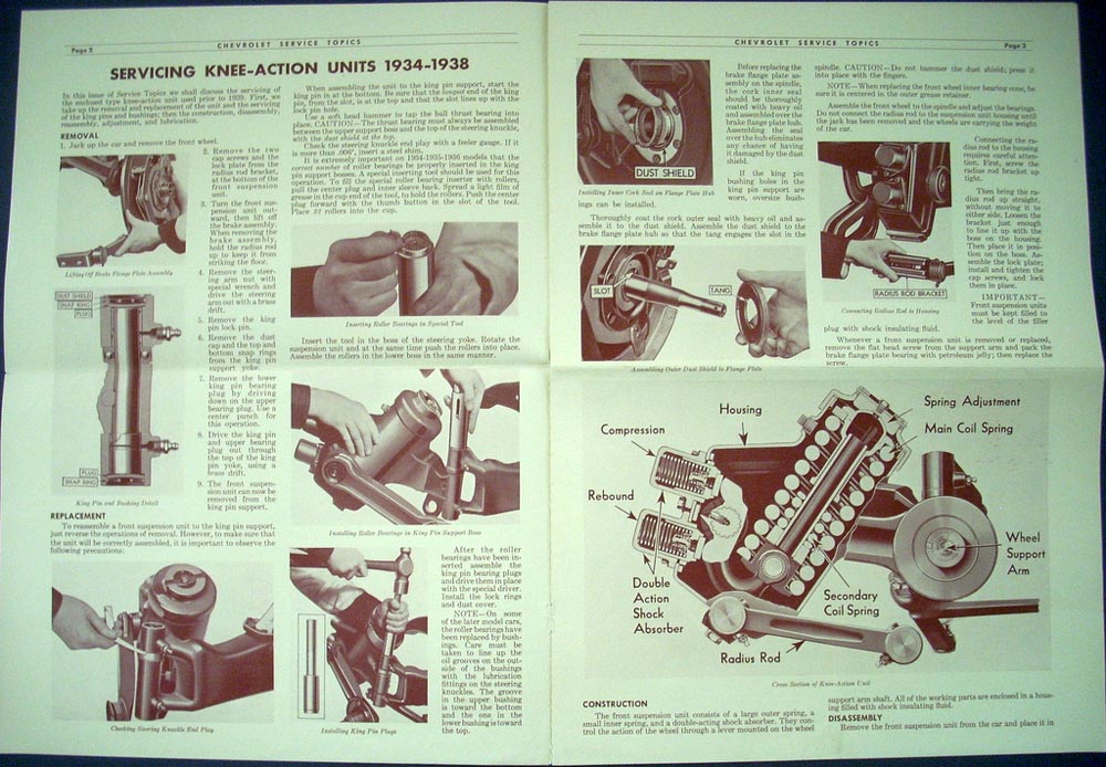 1940 Chevrolet Service Topics Volume 2 No 6 Shop Garage Repair 1934 1935 1938 39