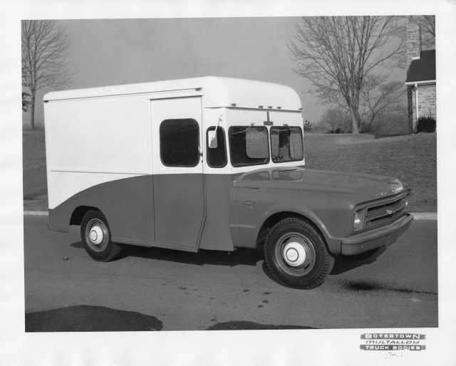 1967 Chevrolet Step Delivery Truck with Boyertown Body Press Photo 0241