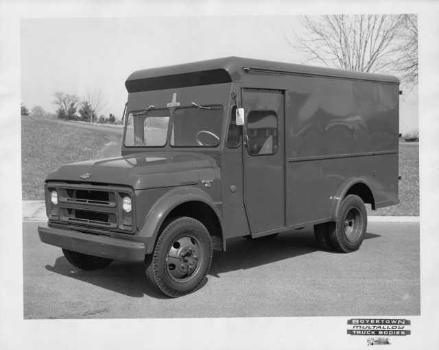 1967 Chevrolet Step Delivery Truck with Boyertown Body Press Photo 0247