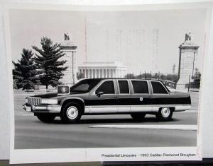 1993 Cadillac - The Presidential Limousine Press Kit - President Clinton