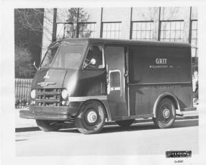1957 Chevrolet Step Delivery Truck with Boyertown Body Press Photo 0248 - Grit