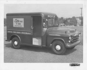 1957 Chevrolet 3600 Delivery Truck w Boyertown Body Press Photo 0252 - Jewel Tea