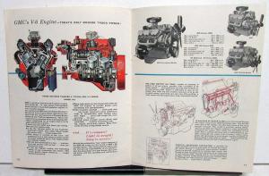 1963 GMC 3500 4000 Truck Tractor V6 Tilt Conventional Sales Brochure Original