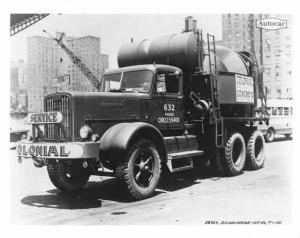 1953 Autocar DC100 Truck Press Photo Lot 0008 - Colonial Sand & Stone Co