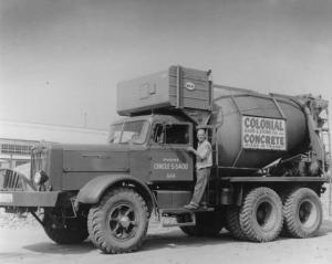 1953 Autocar DC10364S-OH Truck Press Photo Lot 0009 - Colonial Sand & Stone Co