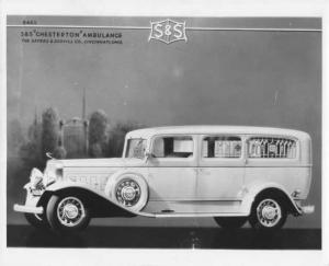 1932 S&S Chesterton Ambulance Press Photo 0001