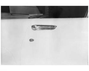 1955 Ford Thunderbird Study in Door Handle Design Press Photos Lot 0231