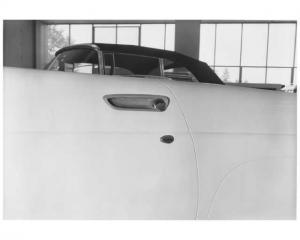 1955 Ford Thunderbird Study in Door Handle Design Press Photos Lot 0231