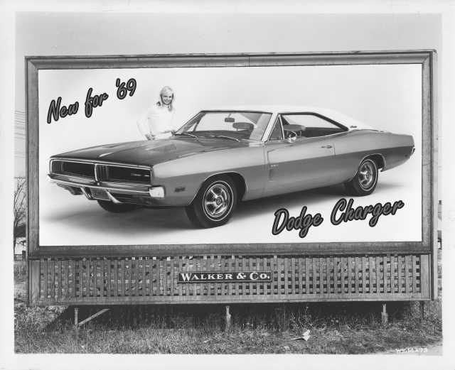1969 Dodge Charger Billboard Photo 0062
