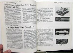 1974 Ford Lincoln Mercury Car Buying Guide T-Bird Torino Mustang II Pantera