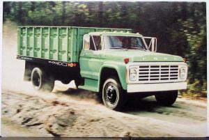 1970s Ford Truck F-Series and Medium Duty Post Cards Set of 2 Original