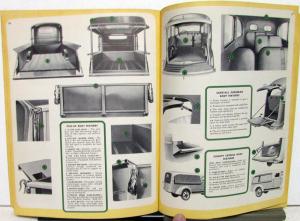 1938 Chevrolet Truck Pickup Panel Stake Suburban Carryall Sales Brochure Orig