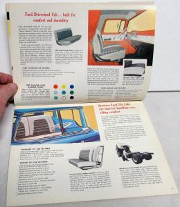 1960 Ford HD Truck Models F C 700 750 800 Heavy Duty Sale Brochure Dtd Aug 59