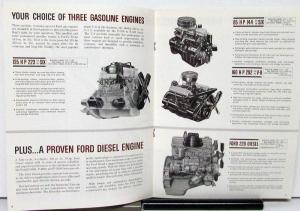 1964 Ford Parcel Delivery Truck Series P 100 to 5000 Sales Brochure Original