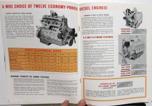 1965 Ford Diesel Power Single Axle Truck F N H 950 1000 1100 Sale Brochure Orig