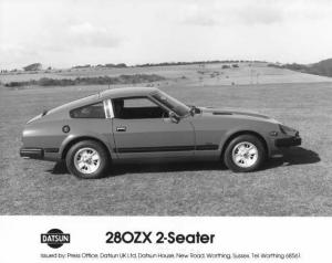 1979-1980 Datsun 280 ZX 2-Seater Press Photo 0004 - UK Right-Hand Drive