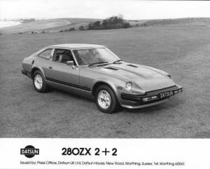 1979-1980 Datsun 280 ZX 2+2 Press Photo 0005 - UK Right-Hand Drive