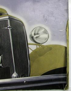 1936 Chevrolet Truck Sale Brochure ORIGINAL Half Ton and 1 1/2 Ton