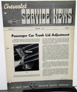 1941 Chevrolet Service News 10 Volumes Dealer Repair Procedures 1942 Unveil 42