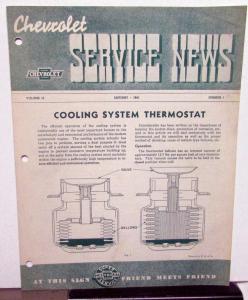 1941 Chevrolet Service News 10 Volumes Dealer Repair Procedures 1942 Unveil 42