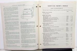 1941 Chevrolet Service News 10 Volumes Dealer Repair Procedures 1942 Unveil 42