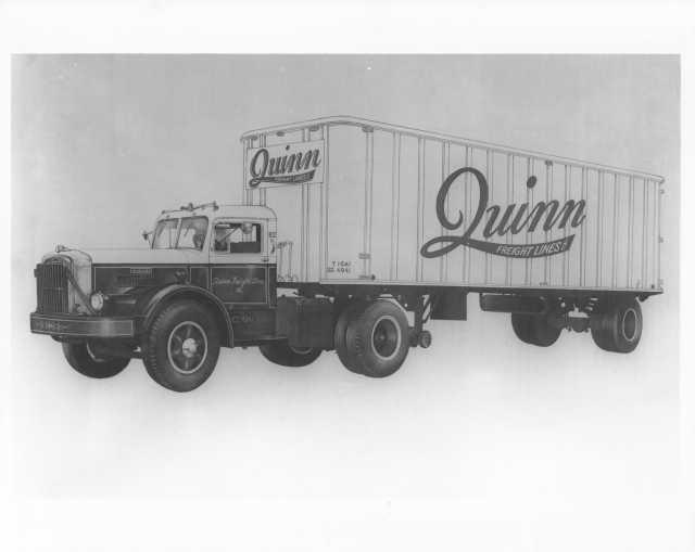 1955 Autocar Truck Press Photo 0013 - Quinn Freight Lines