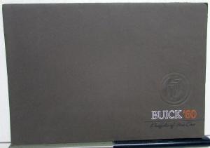 1960 Buick Portfolio LeSabre Invicta Electra Convertibles Wagons Sales Brochures