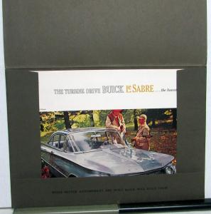 1960 Buick Portfolio LeSabre Invicta Electra Convertibles Wagons Sales Brochures