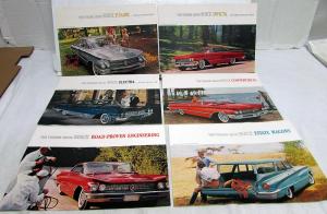 1960 Buick Portfolio LeSabre Invicta Electra Convertibles Wagons Sales Brochures