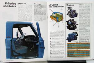 1967 Ford Conventional Cab F Series 500 to 750 Truck Sales Brochure Dtd Jan 67