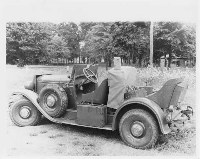 1932 Pontiac US Army Scout Car T-1 Modified Truck Press Photo 0076